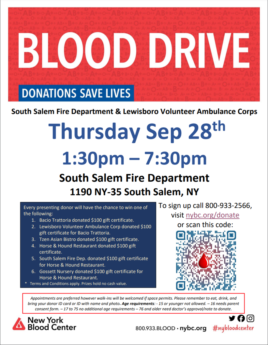 Blood Drive Flyer Fall 2023