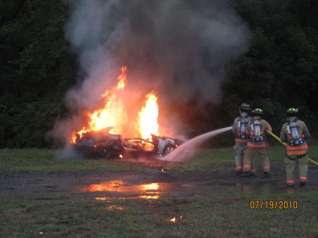 Car Fire Drill 07/19/10