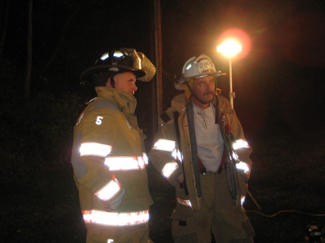 Ex. Chief Binns and Chief Lynch
School Bus Drill 10/22/07