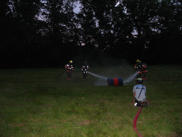 Monday night drill "Hose Hockey" June 30, 2008.