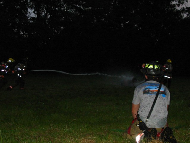 Monday night drill "Hose Hockey" June 30, 2008.