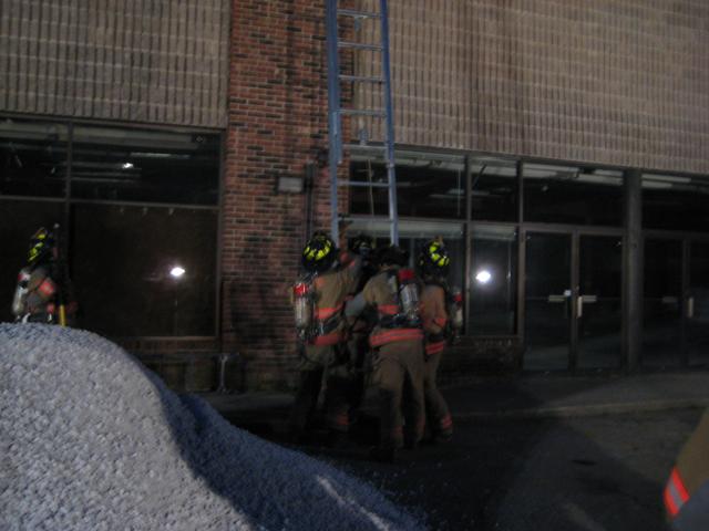 Ladder Drill Rear of Shopping Center 04/25/11.