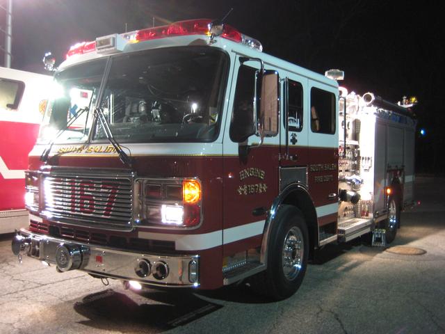Ladder Drill Rear of Shopping Center 04/25/11.