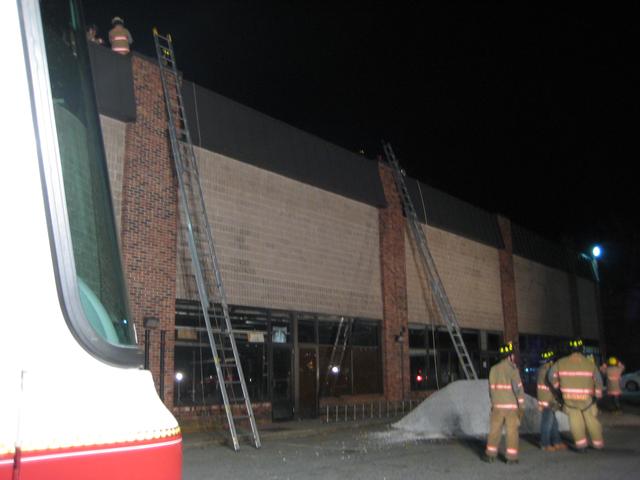 Ladder Drill Rear of Shopping Center 04/25/11.