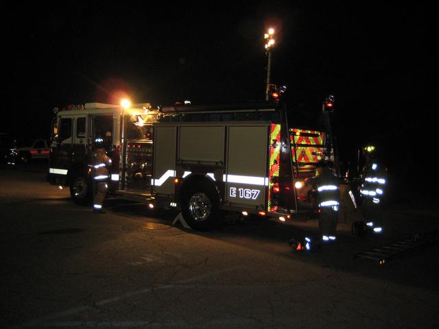 Ladder Drill Rear of Shopping Center 04/25/11.