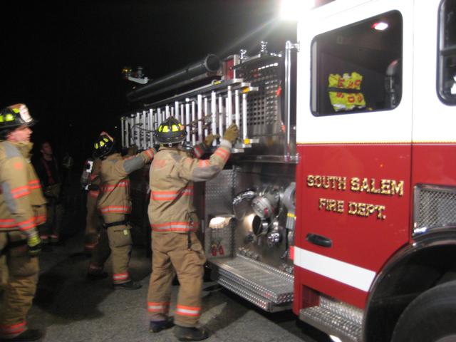 Ladder Drill Rear of Shopping Center 04/25/11.