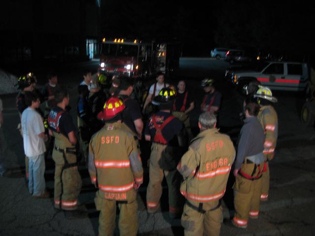 Ladder Drill Rear of Shopping Center 04/25/11.