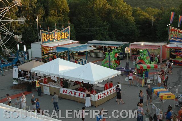 Some fun and games around the fried dough and raffle tents. Carnival '12